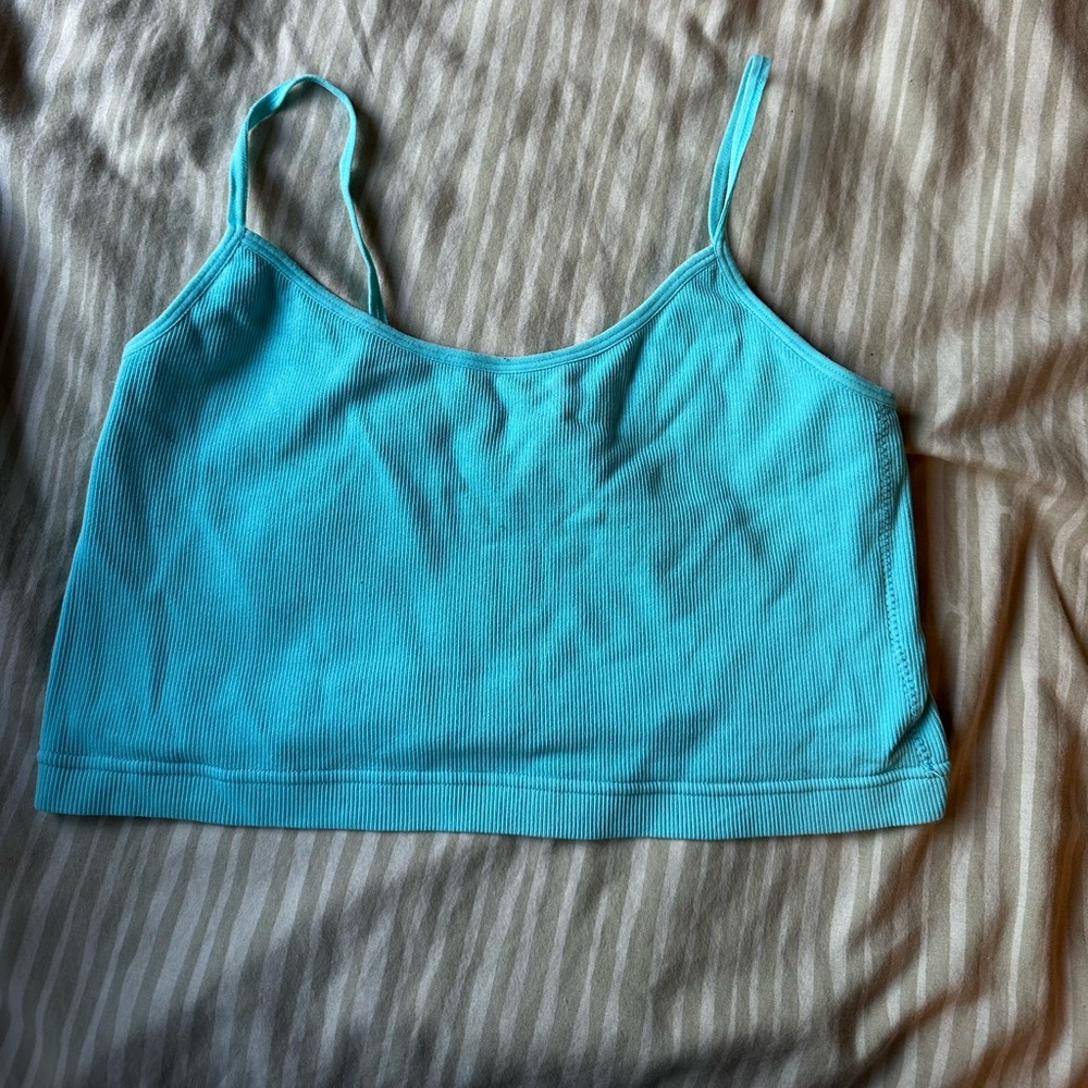 Blue Garage Tank